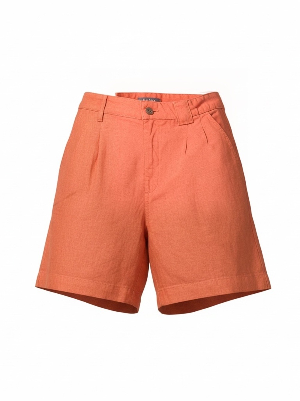 DL1961 Heidi 100% Linen Shorts Burnt Orange Size Small